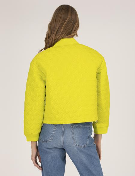 Yeşil Crop Top Mont - 50263118011