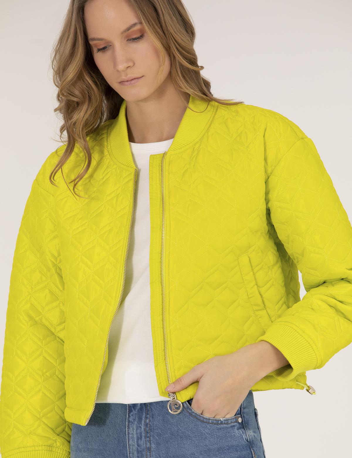 Yeşil Crop Top Mont - 50263118011