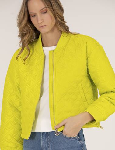 Yeşil Crop Top Mont