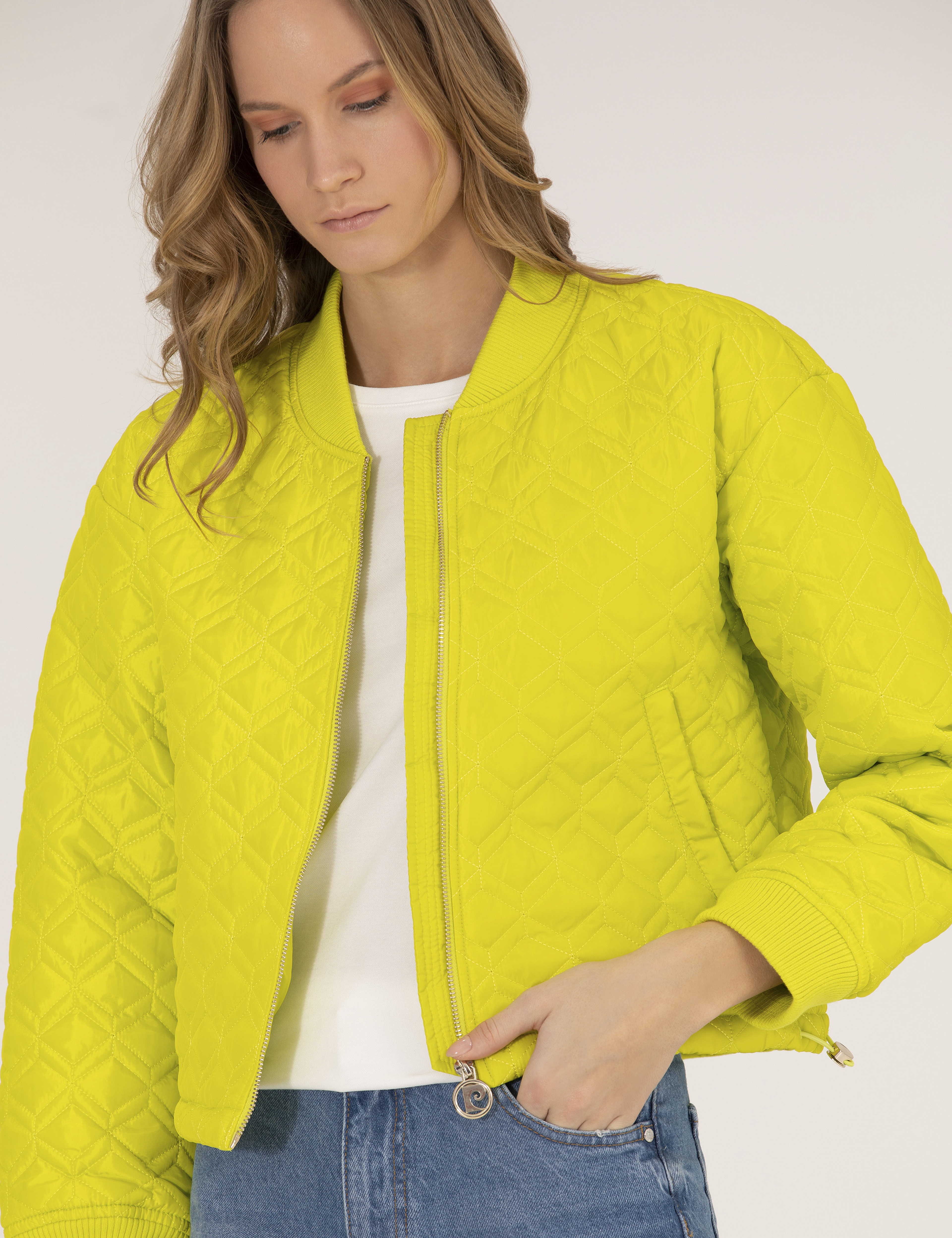 Yeşil Crop Top Mont - Image 2