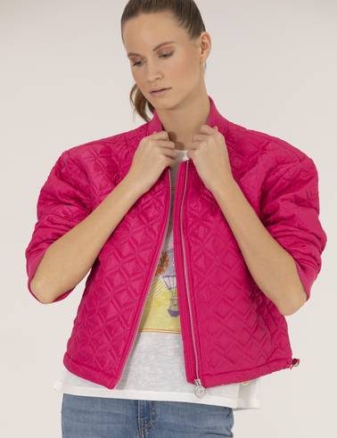 Fuşya Crop Top Mont