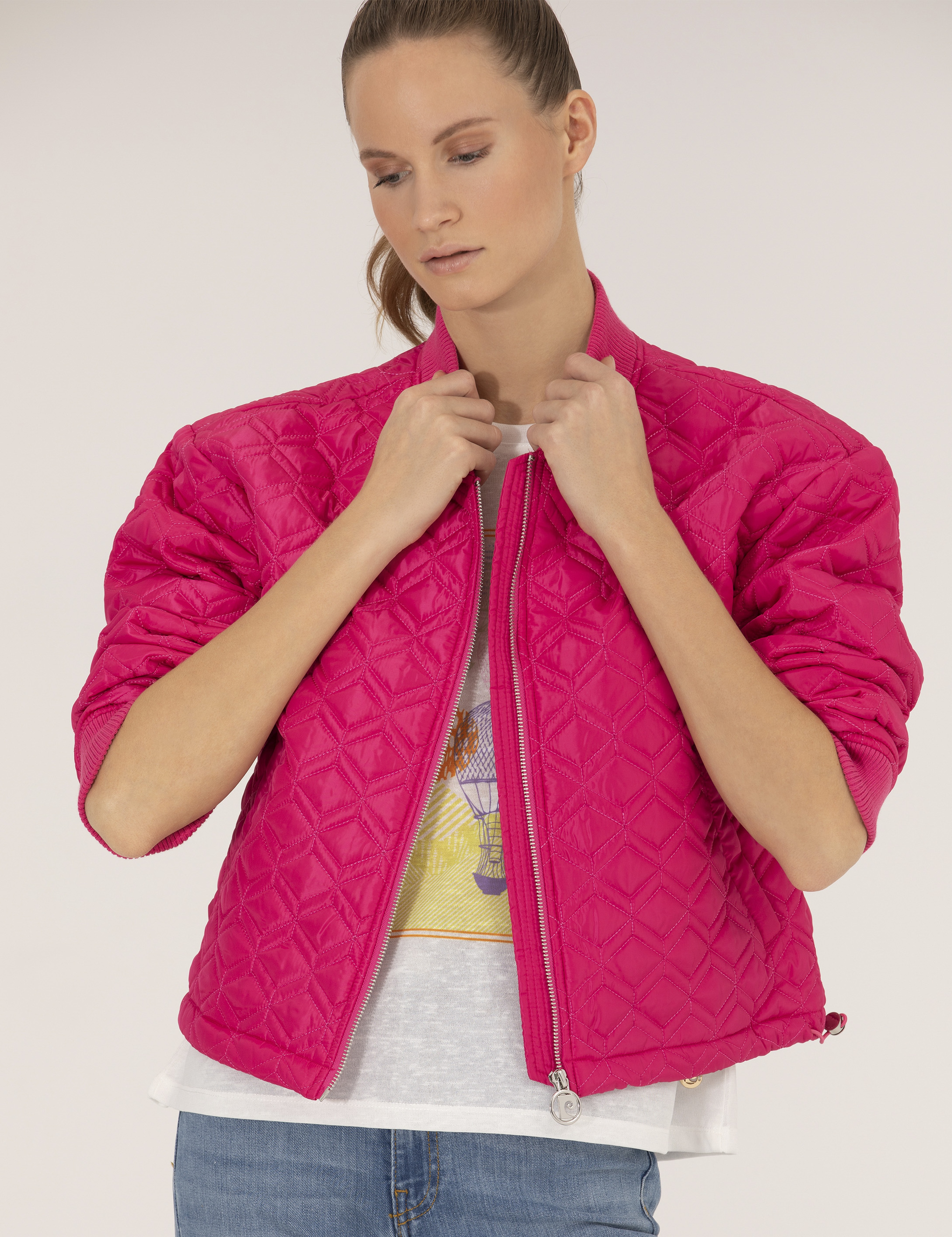 Fuşya Crop Top Mont - Image 4