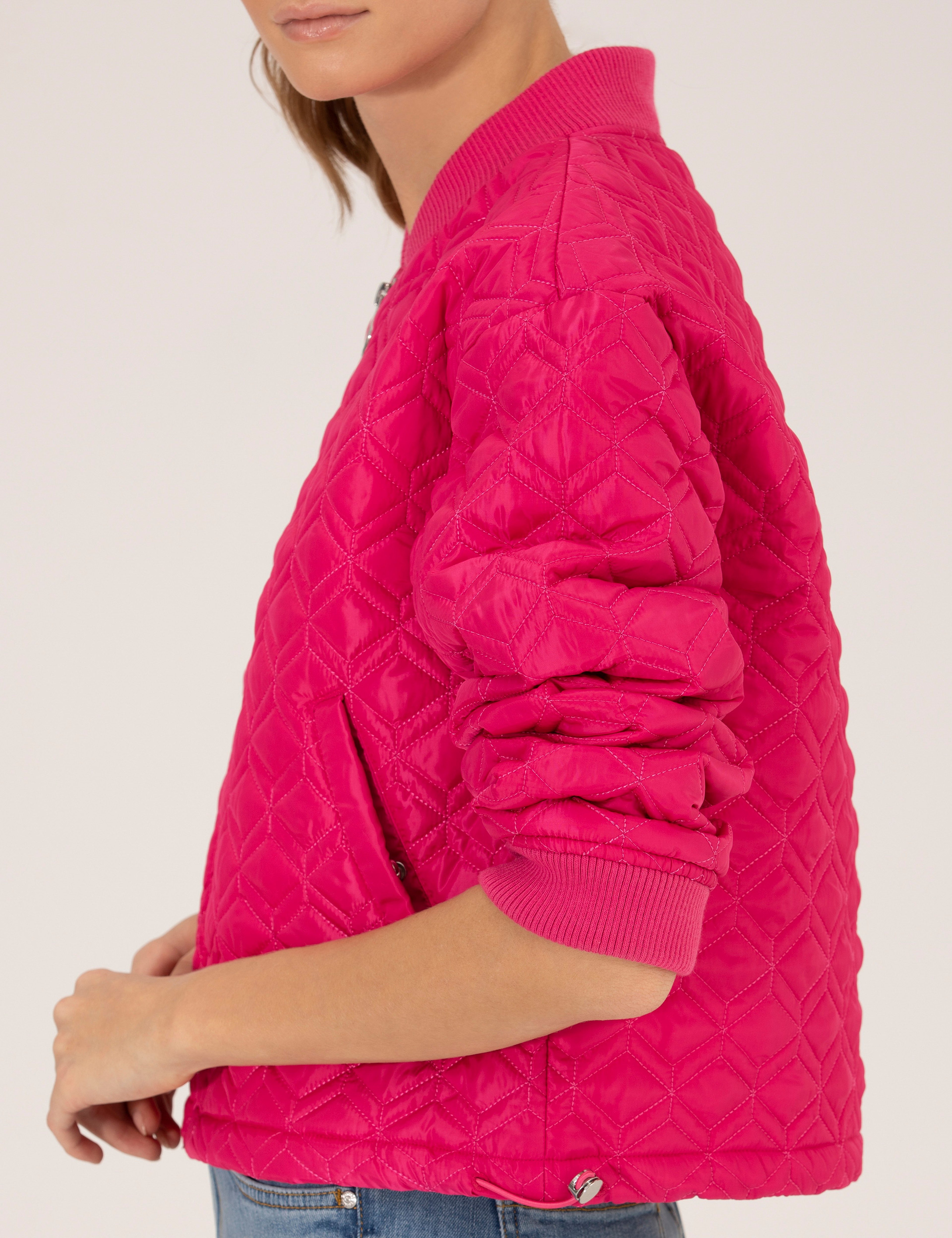 Fuşya Crop Top Mont