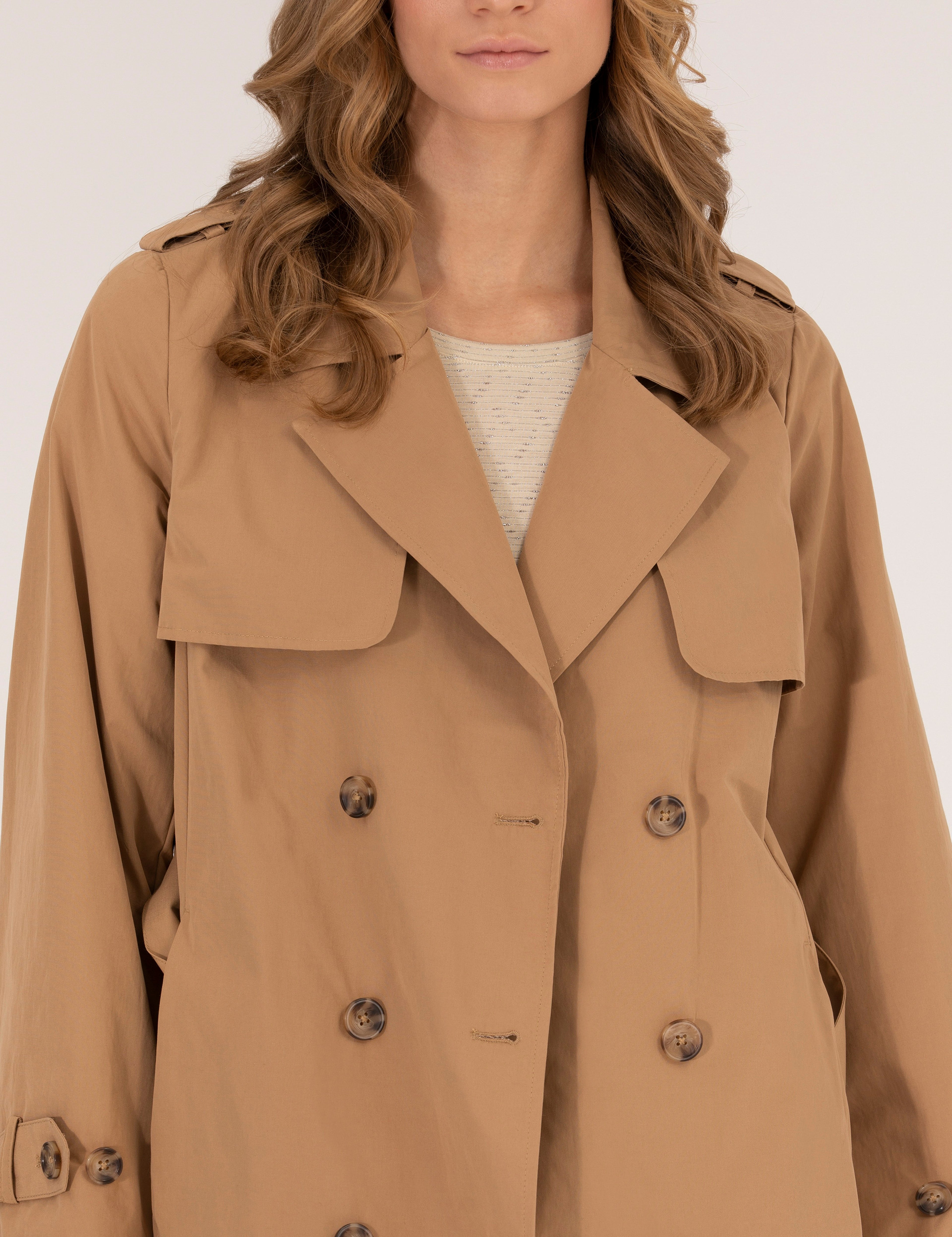 Camel Oversize Trençkot - Image 5