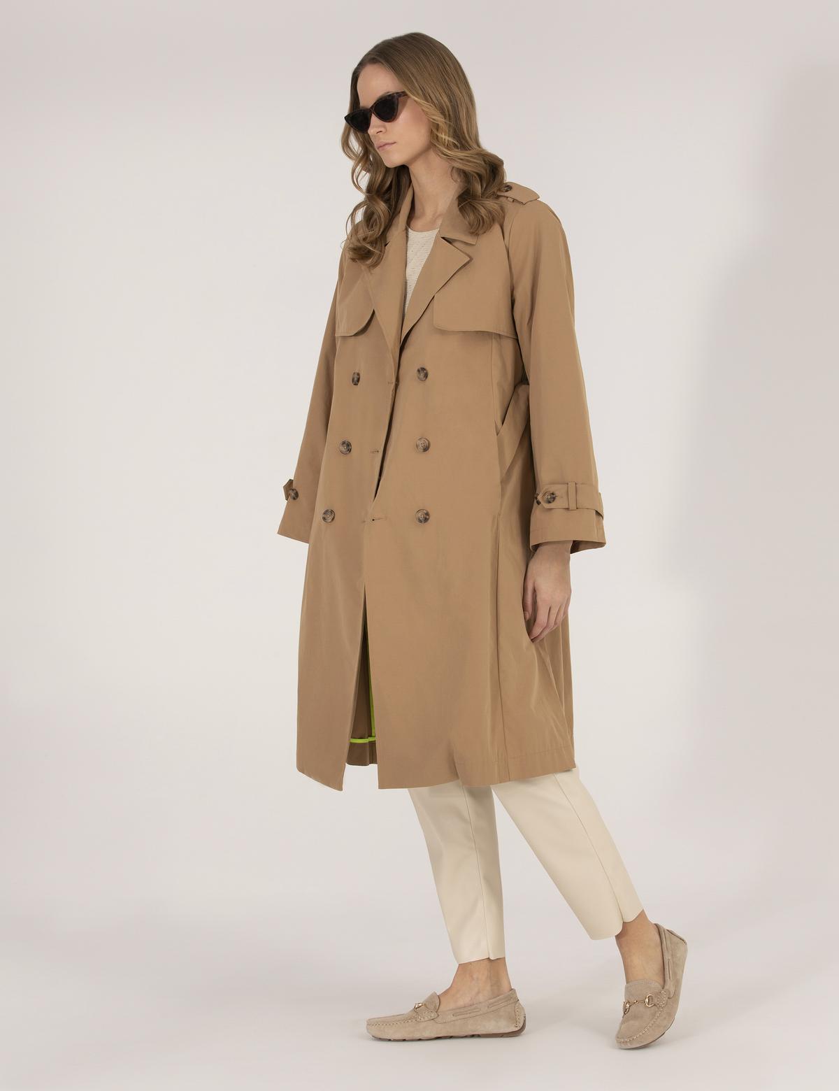 Camel Oversize Trençkot - 50263124009