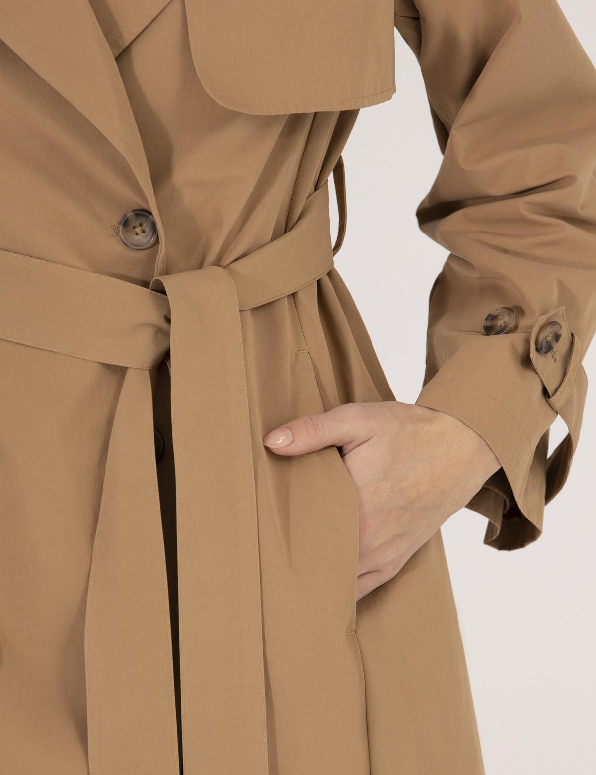 Camel Oversize Trençkot - 50263124009