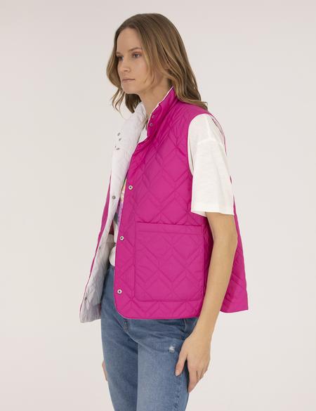 Beyaz Standart Fit Yelek - 50263125029