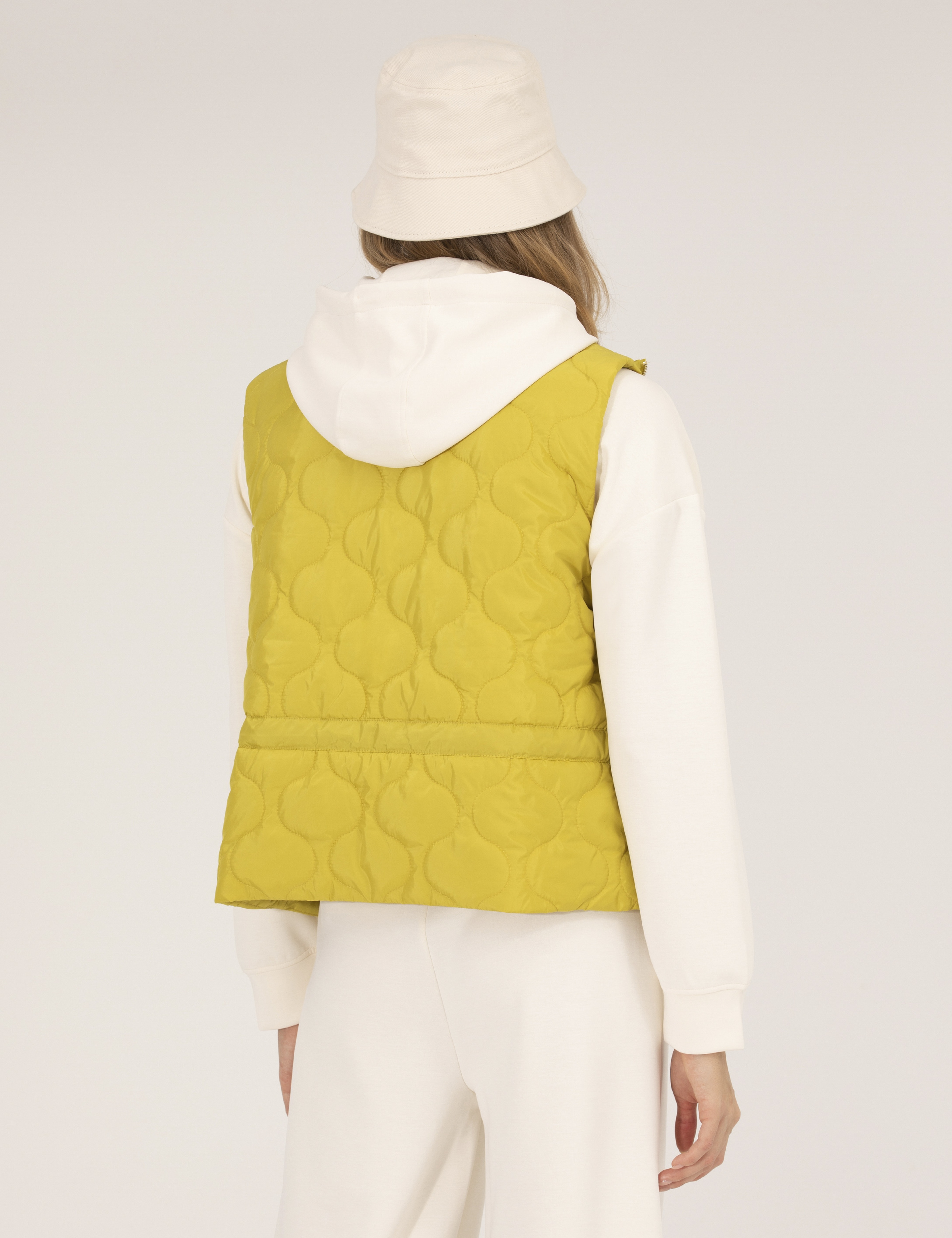 Yeşil Crop Top Yelek