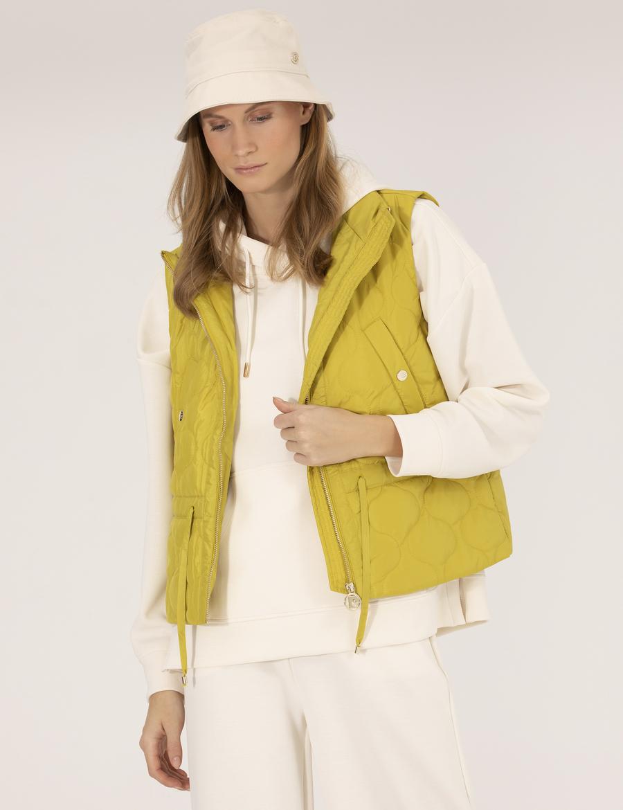 Yeşil Crop Top Yelek