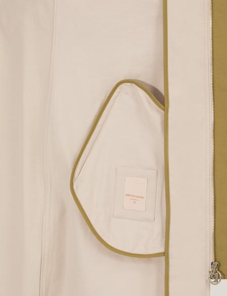 Bej Kapüşonlu Trençkot - 50268178003