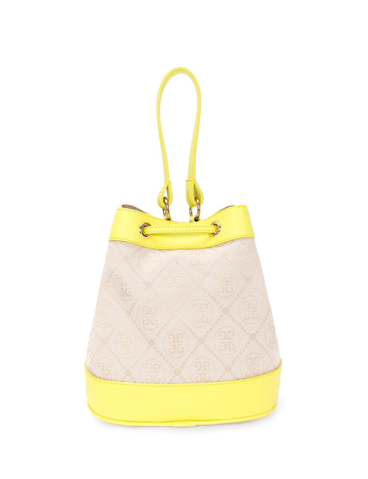 Yeşil Büzgülü Çanta - 50276435003