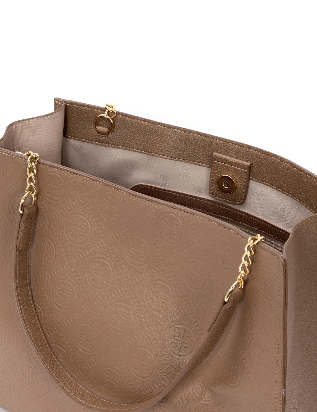 Açık Kahverengi Omuz Çantası - 50260668002