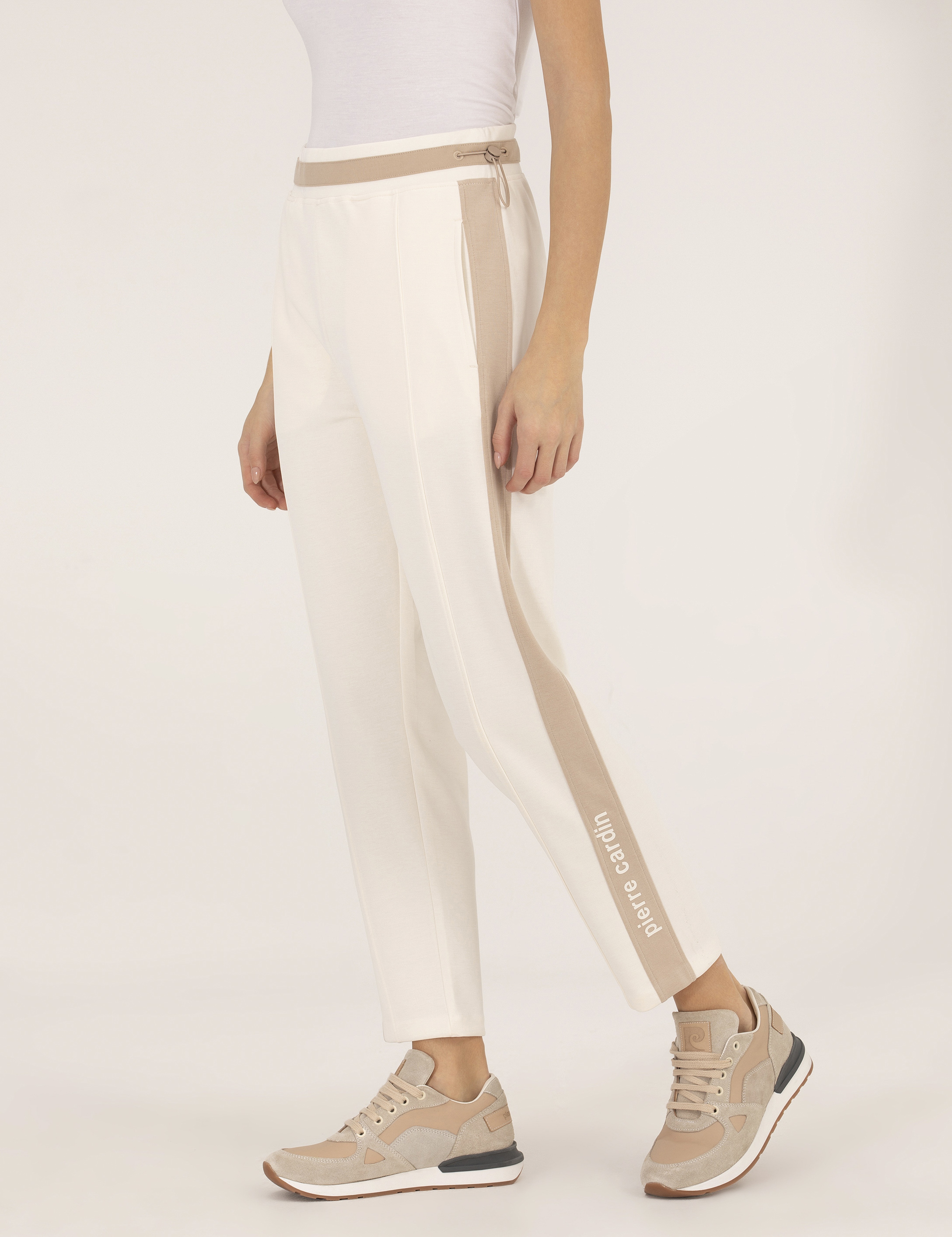 Ekru Regular Fit Eşofman Altı - Image 2