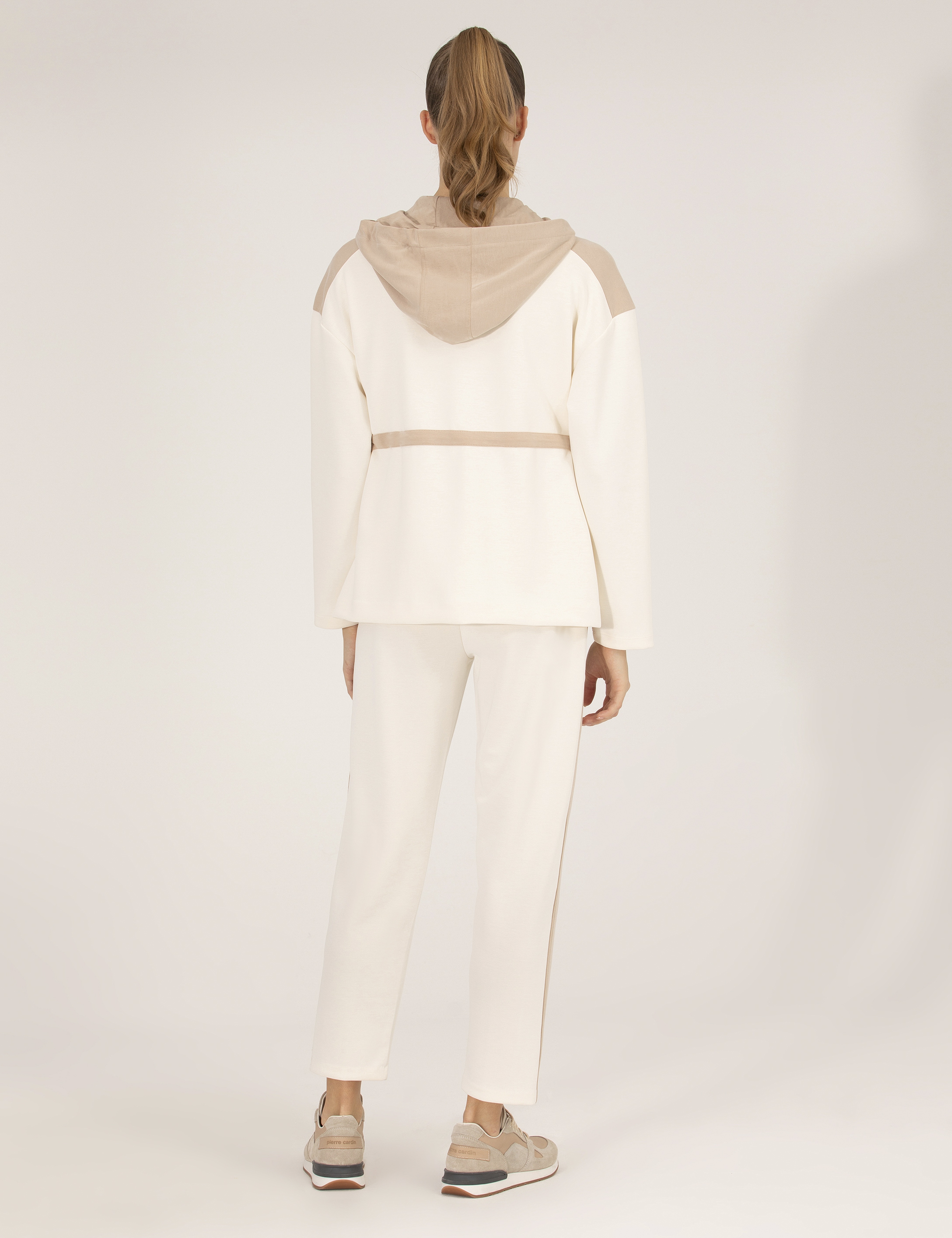 Ekru Regular Fit Eşofman Altı - Image 4
