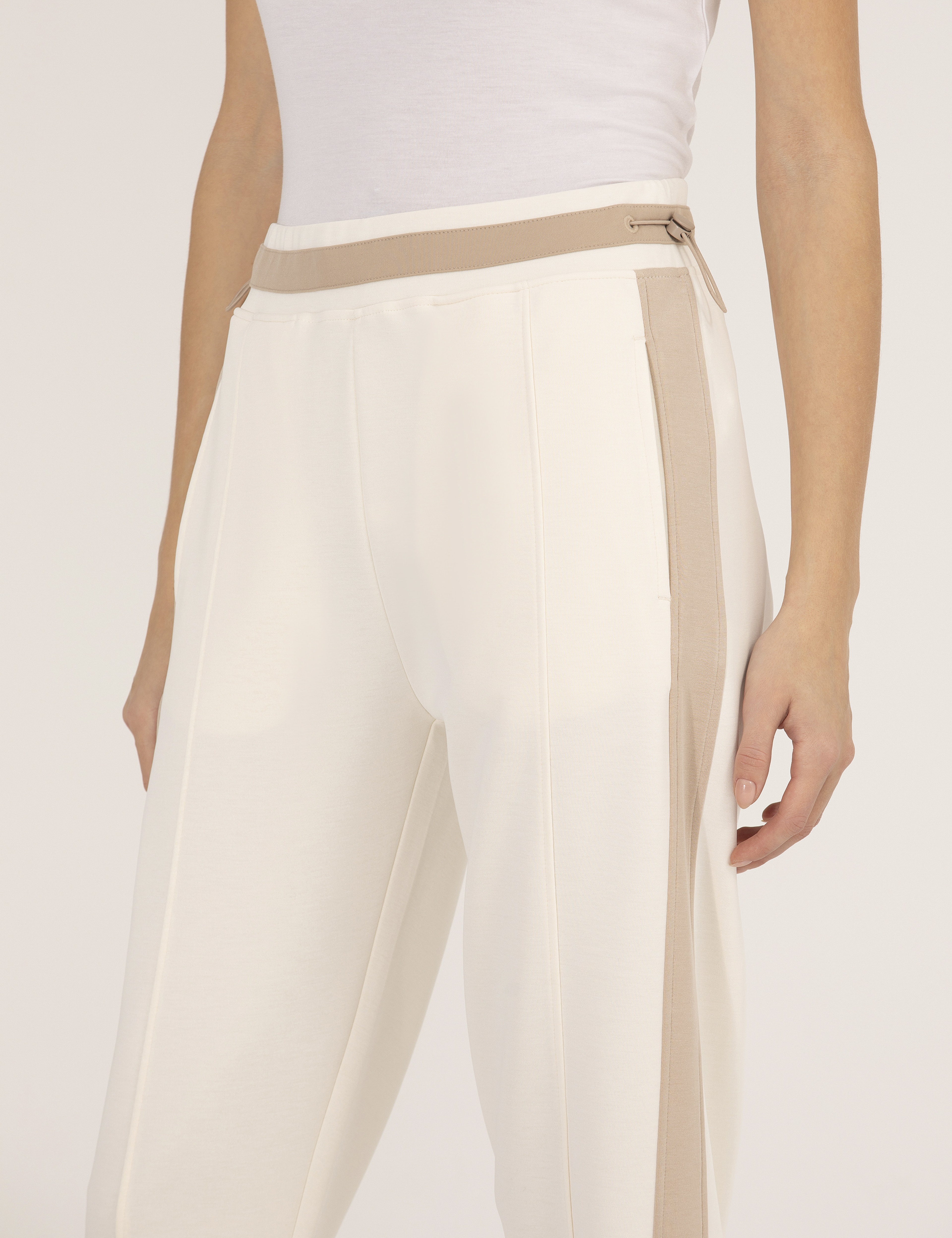 Ekru Regular Fit Eşofman Altı
