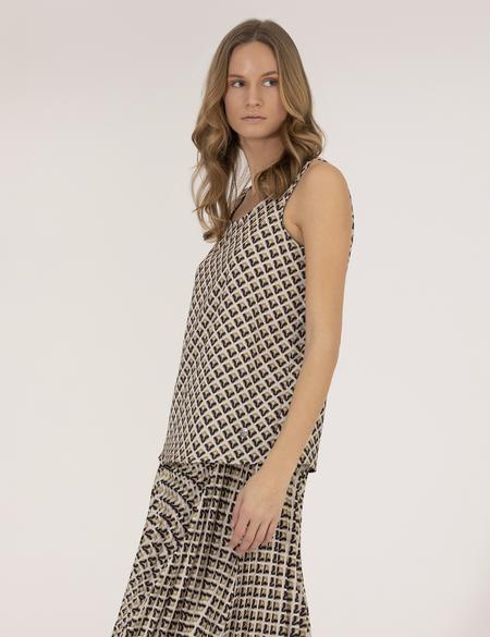 Siyah Regular Fit Kolsuz Bluz - 50262566027