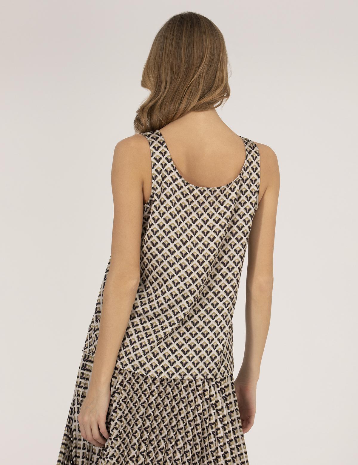 Siyah Regular Fit Kolsuz Bluz - 50262566027