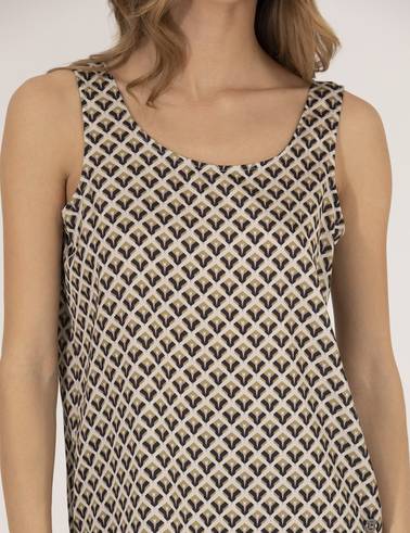 Siyah Regular Fit Kolsuz Bluz