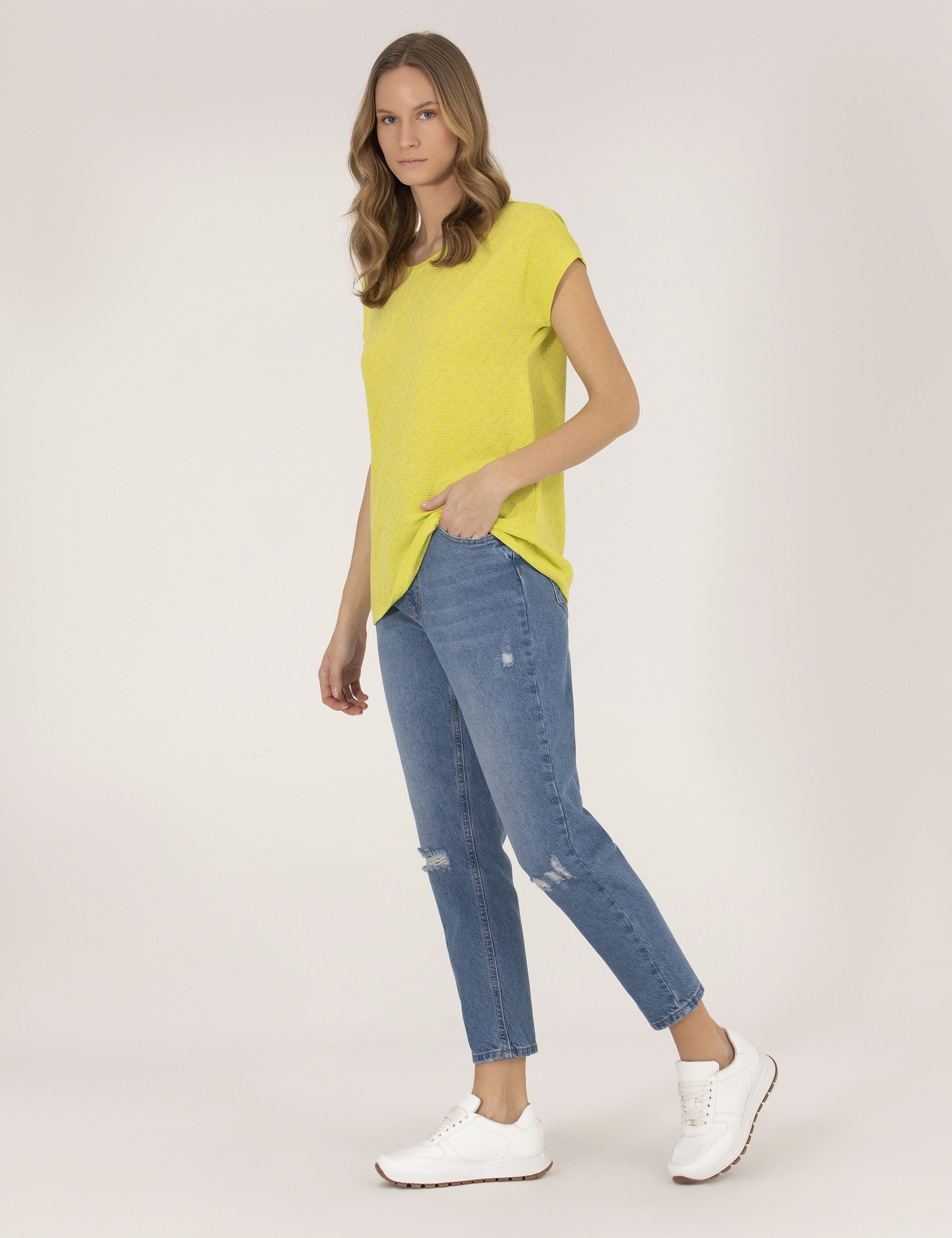 Mavi Mom Fit Jean Pantolon - Image 3