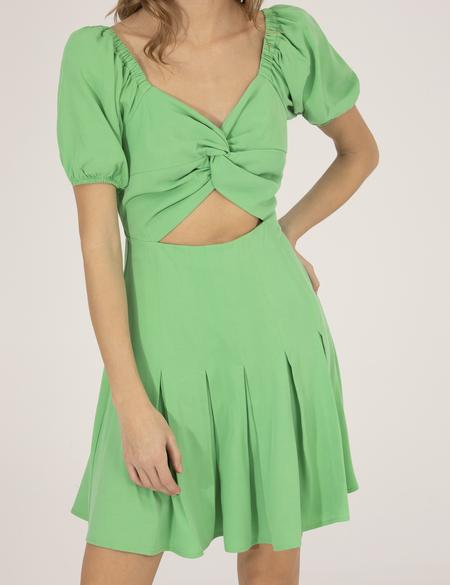 Zümrüt Slim Fit Dokuma Elbise - 50262622043