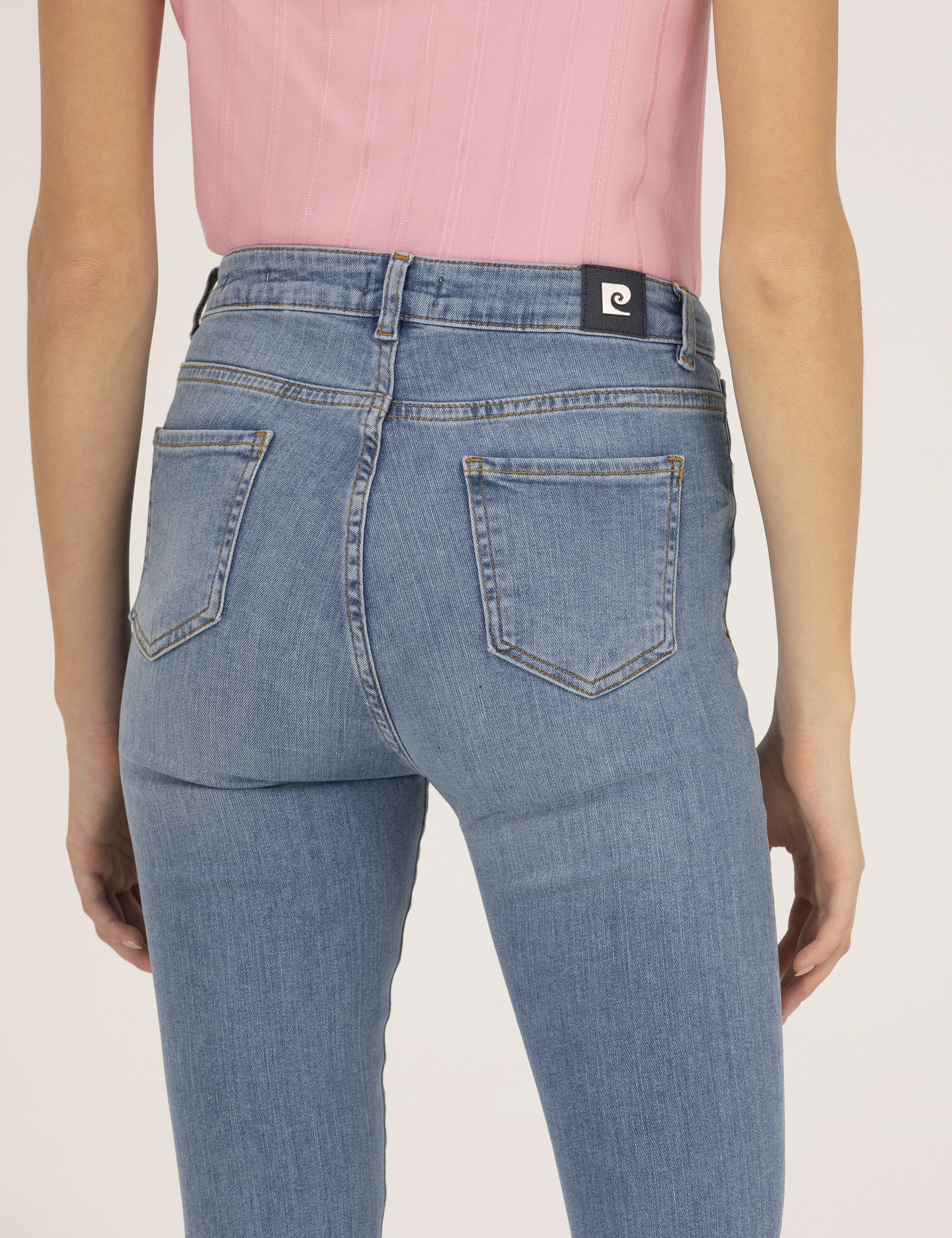 Açık Mavi Skinny Fit Jean Pantolon - Image 7