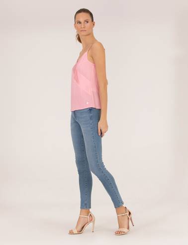 Açık Mavi Skinny Fit Jean Pantolon