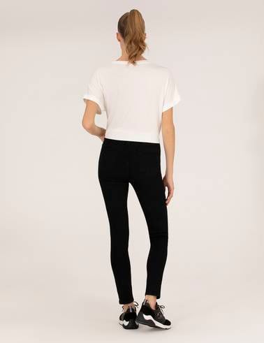 Siyah Skinny Fit Jean Pantolon