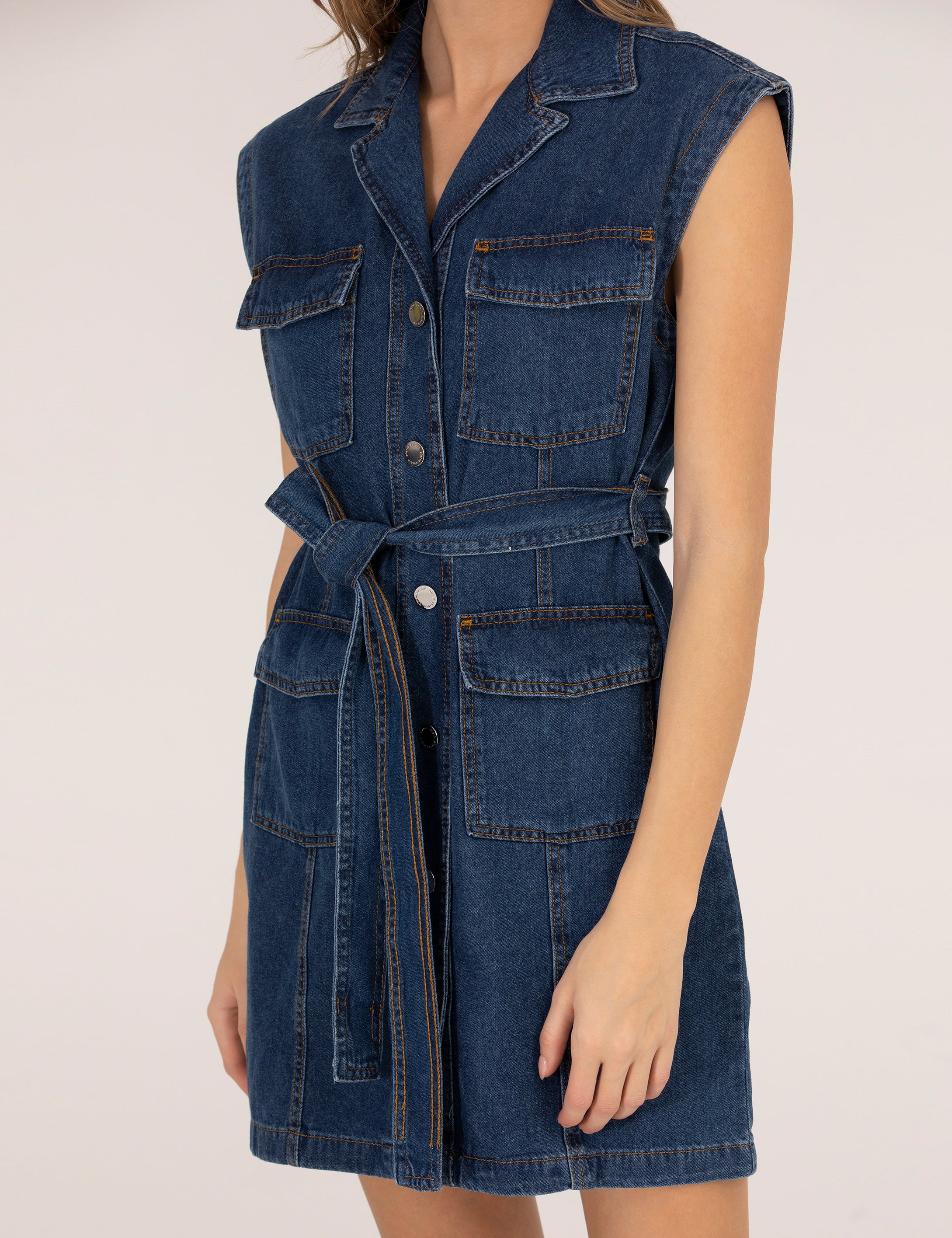Mavi Slim Fit Jean Elbise - Image 6