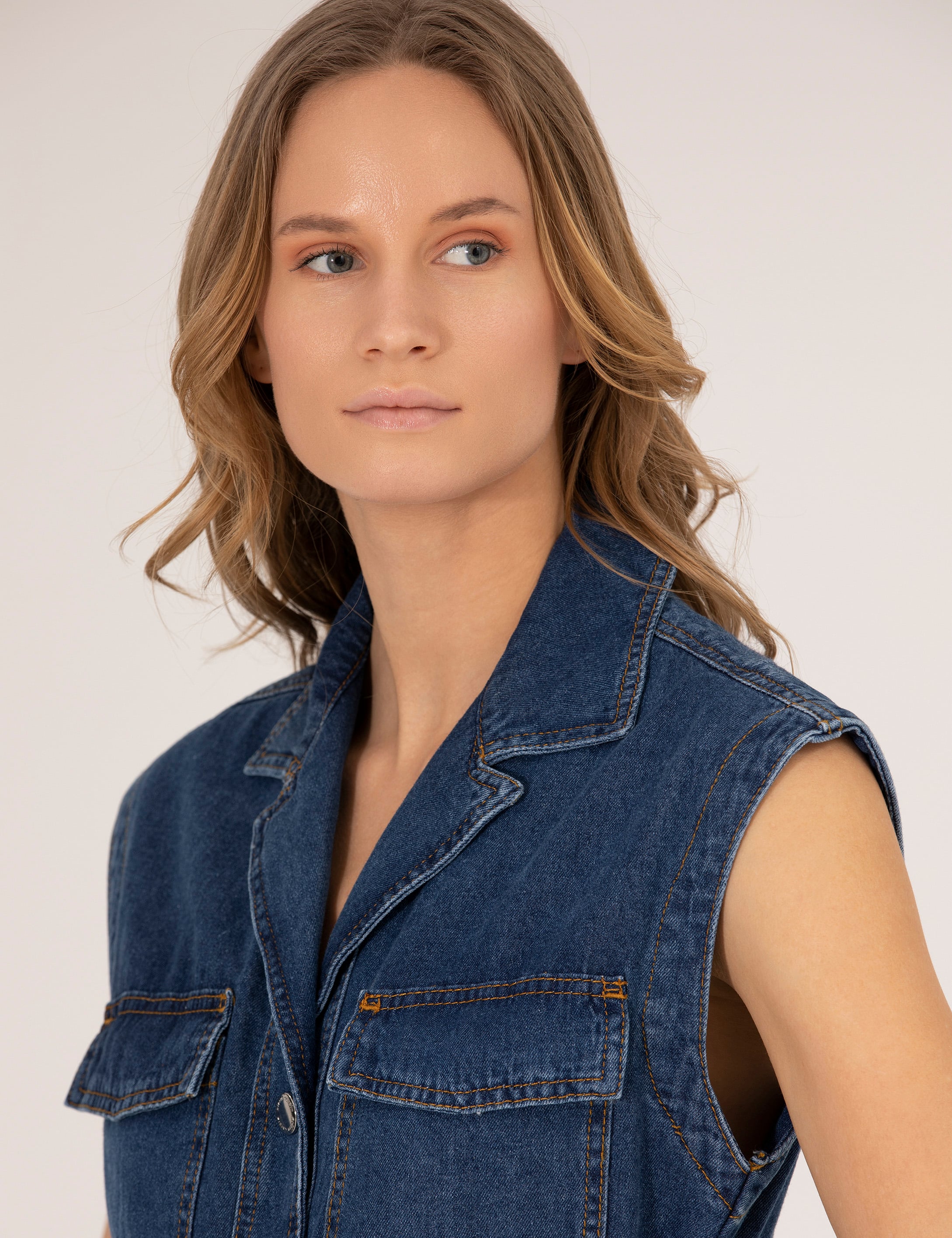 Mavi Slim Fit Jean Elbise - Image 3