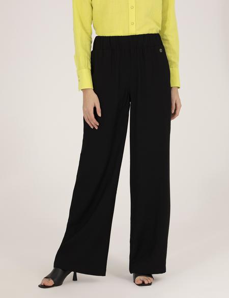 Siyah Kanvas Pantolon - 50263046051