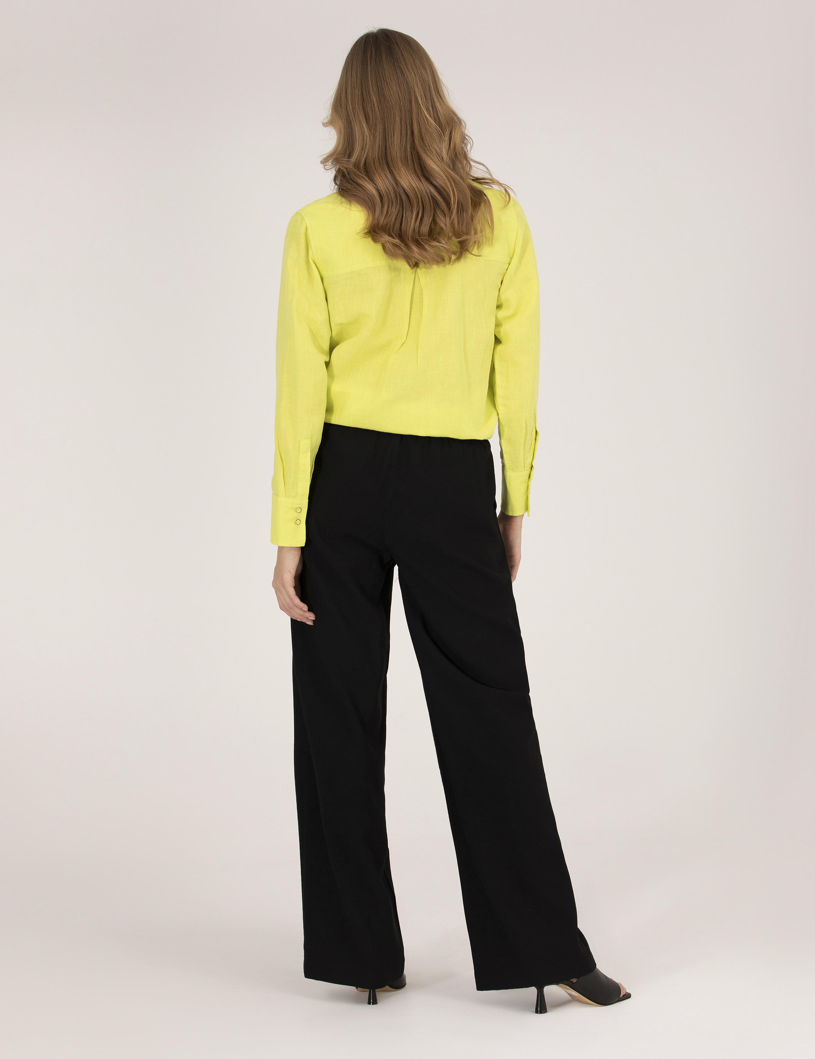 Siyah Kanvas Pantolon