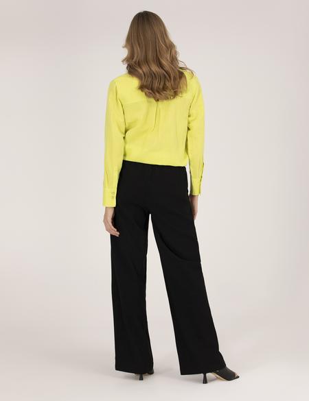 Siyah Kanvas Pantolon - 50263046051