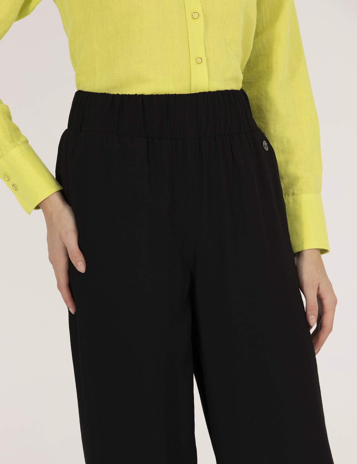 Siyah Kanvas Pantolon - 50263046051