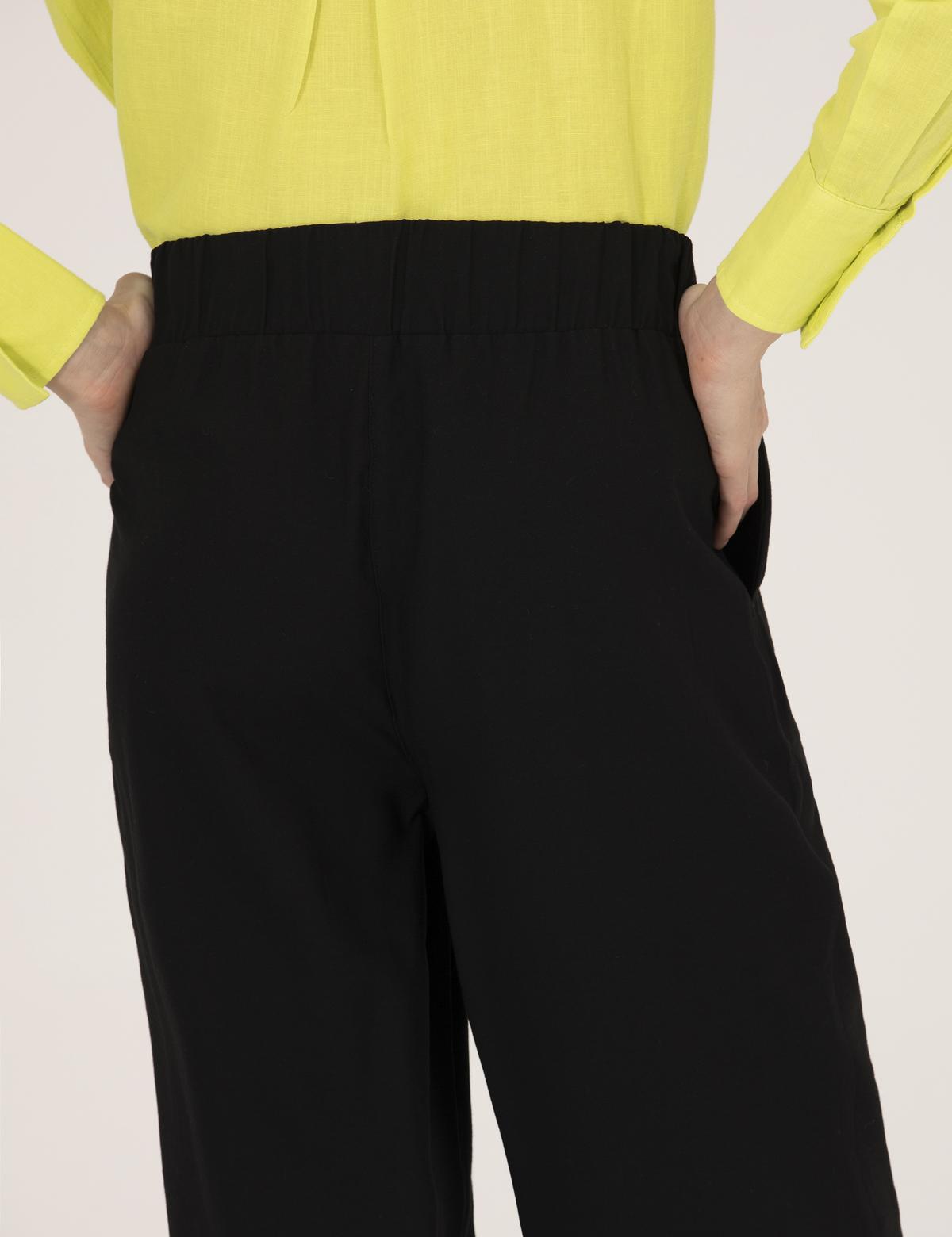 Siyah Kanvas Pantolon - 50263046051