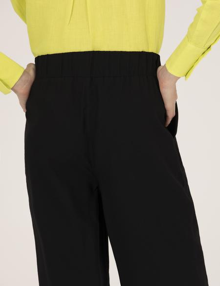 Siyah Kanvas Pantolon - 50263046051