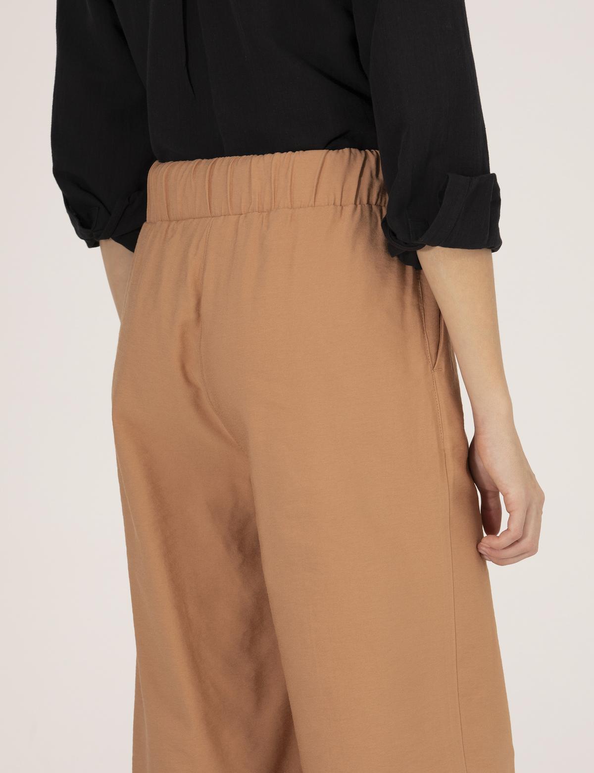 Kahverengi Loose Fit Pantolon - 50263046082