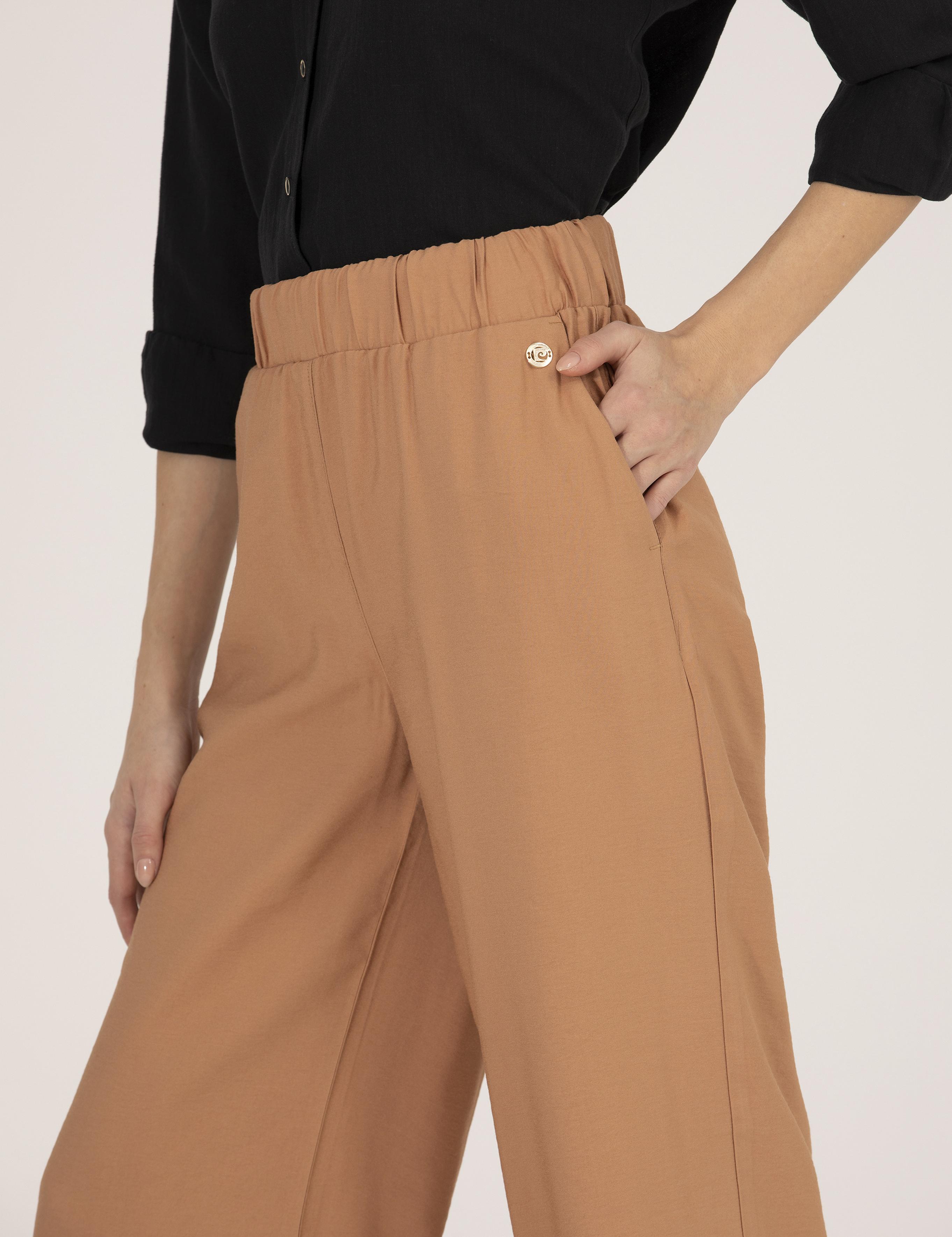 Kahverengi Loose Fit Pantolon