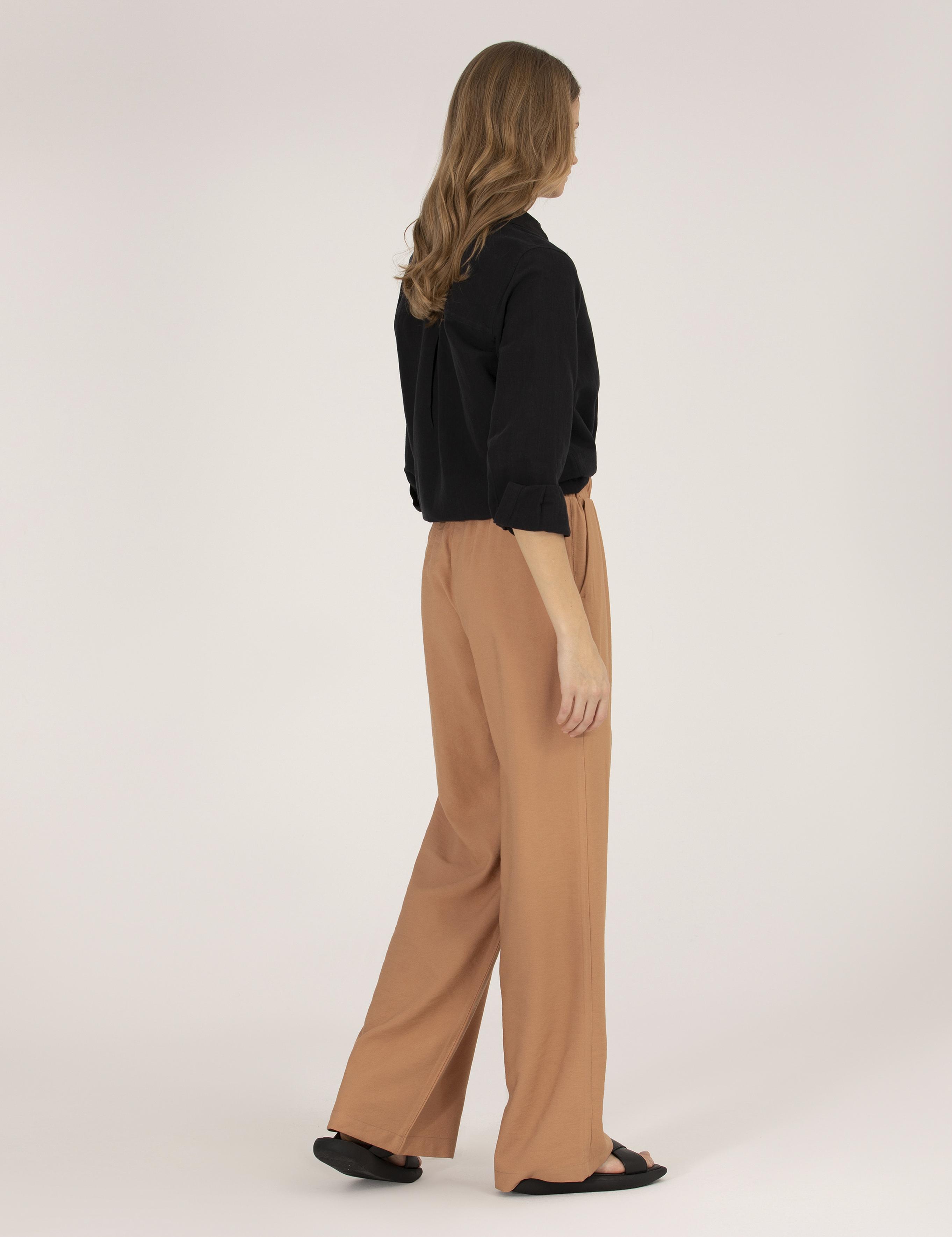 Kahverengi Loose Fit Pantolon