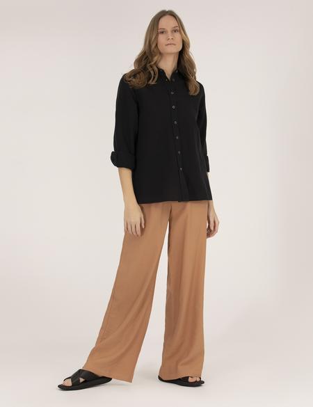 Kahverengi Loose Fit Pantolon - 50263046082