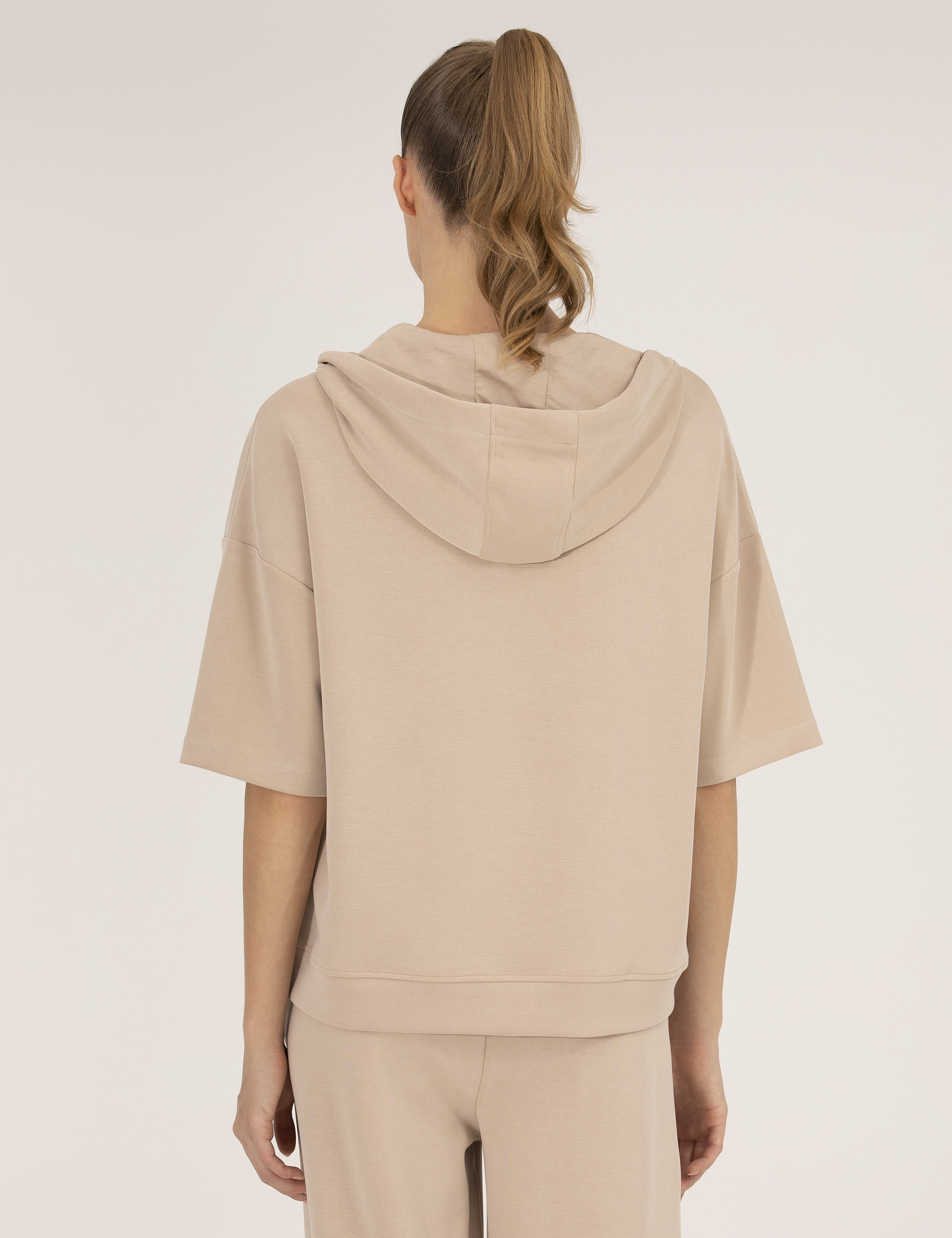 Kum Comfort Fit Kapüşonlu Sweatshirt - Image 6