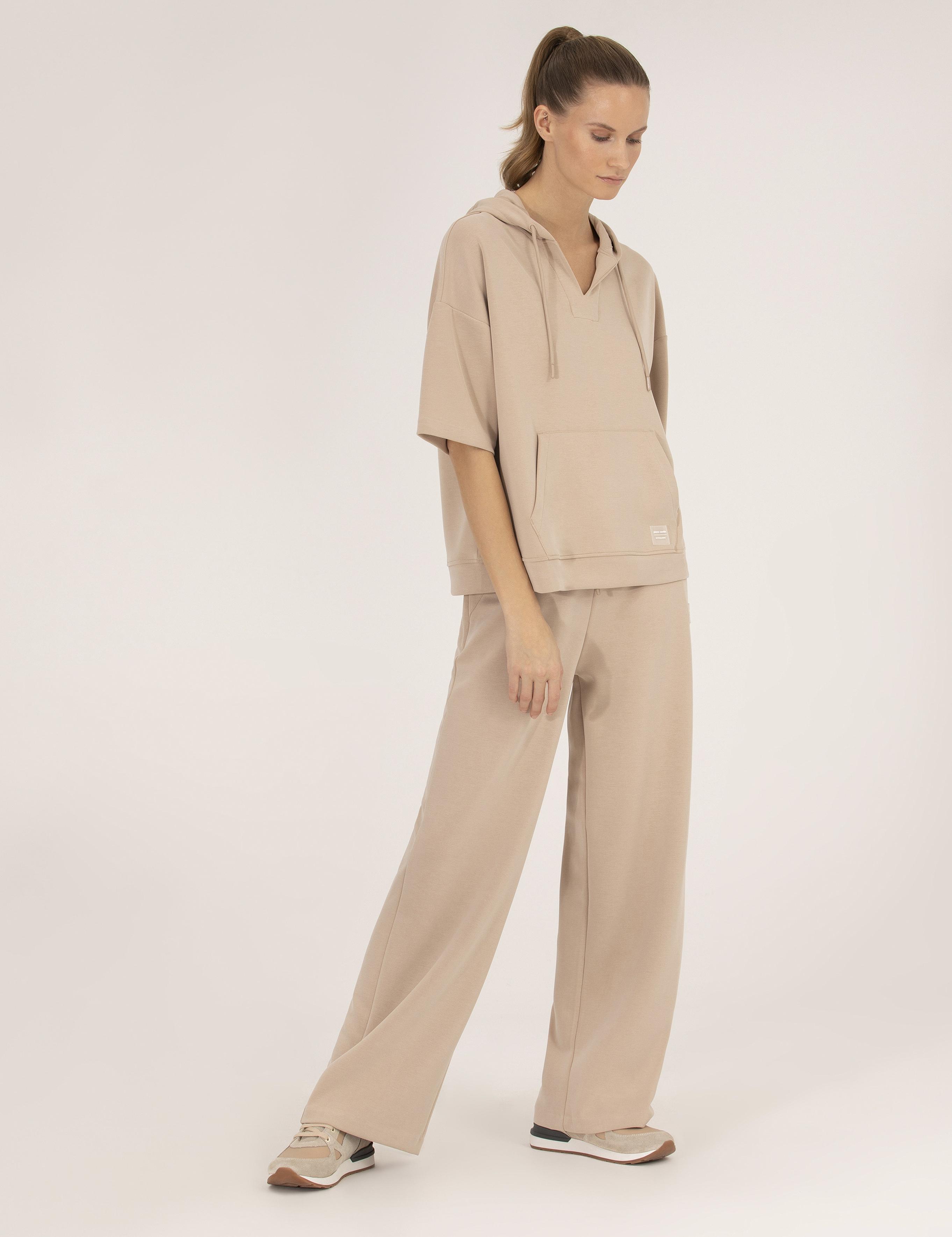 Kum Comfort Fit Kapüşonlu Sweatshirt