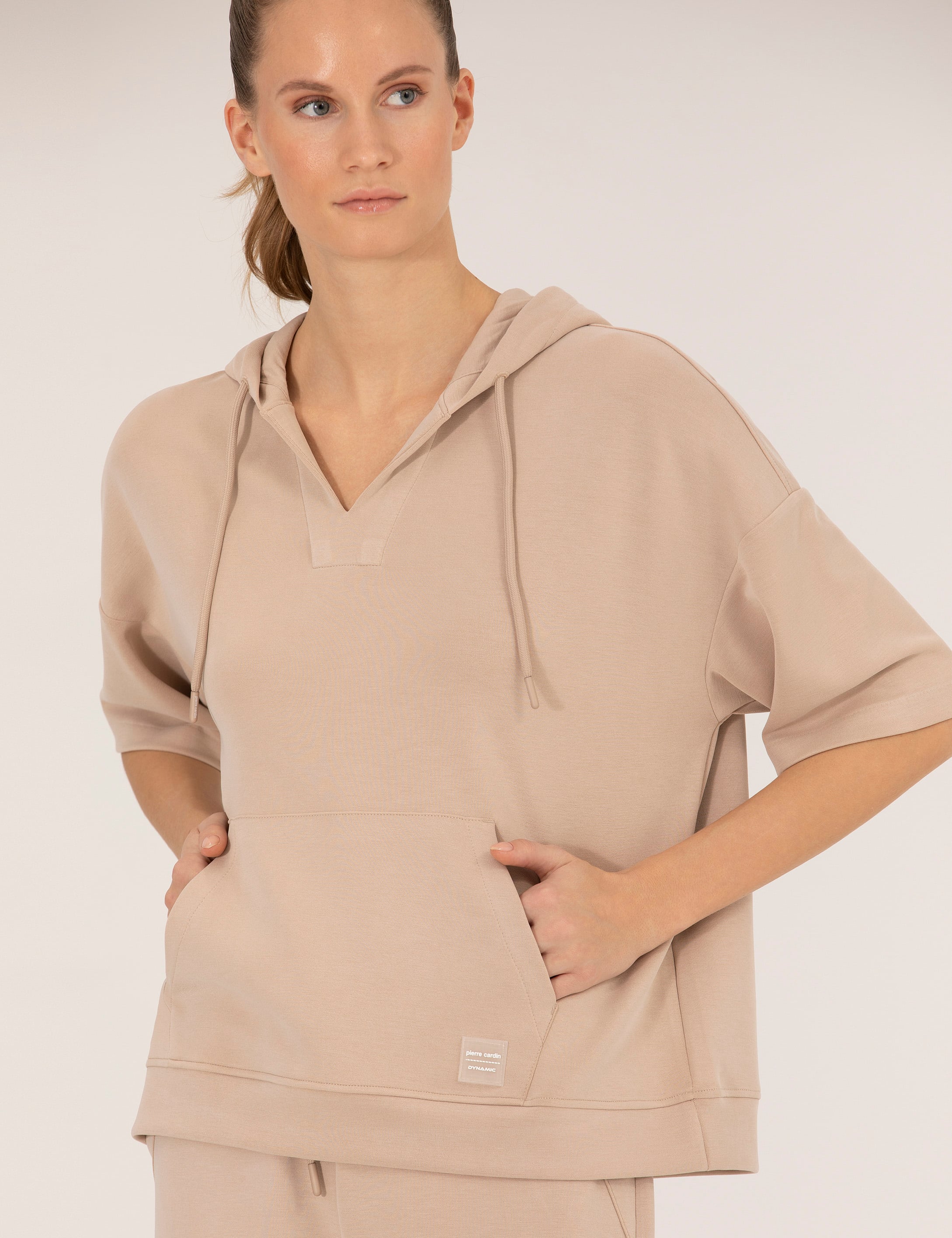 Kum Comfort Fit Kapüşonlu Sweatshirt - Image 3