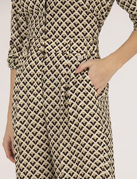 Siyah Yüksek Bel Loose Fit Pantolon - 50265948013