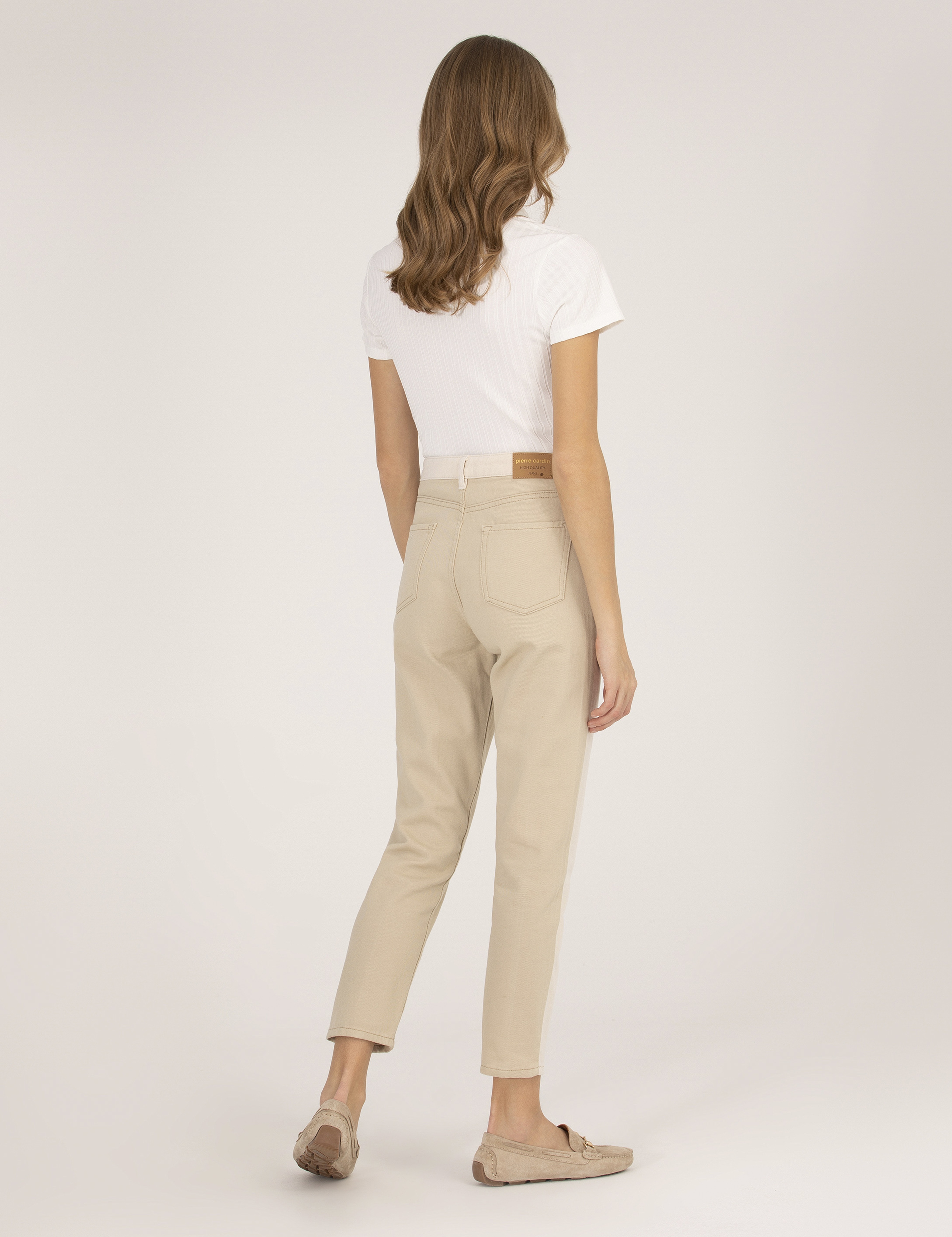 Bej Jean Pantolon - Image 4