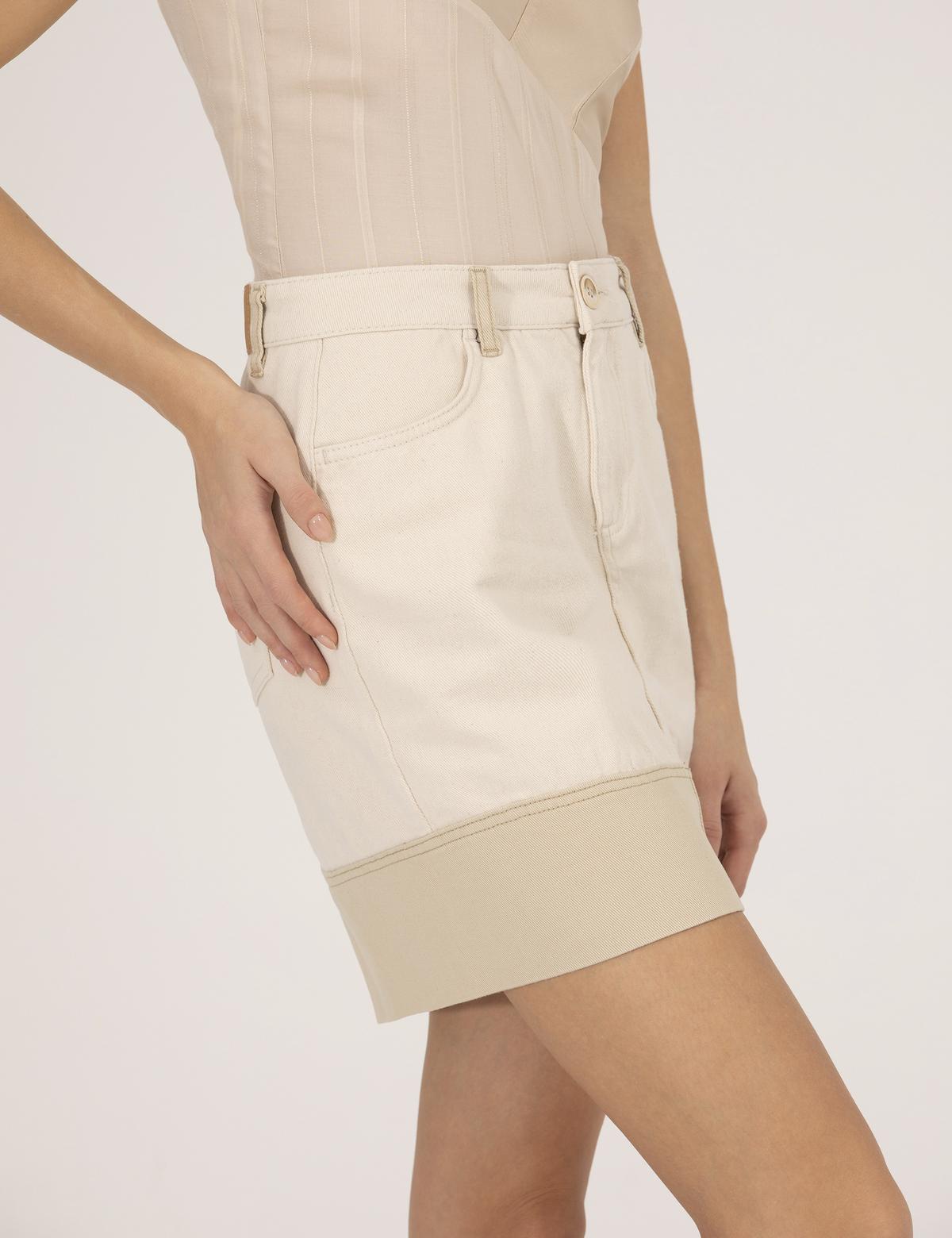 Krem A Kesim Jean Etek - 50267325002