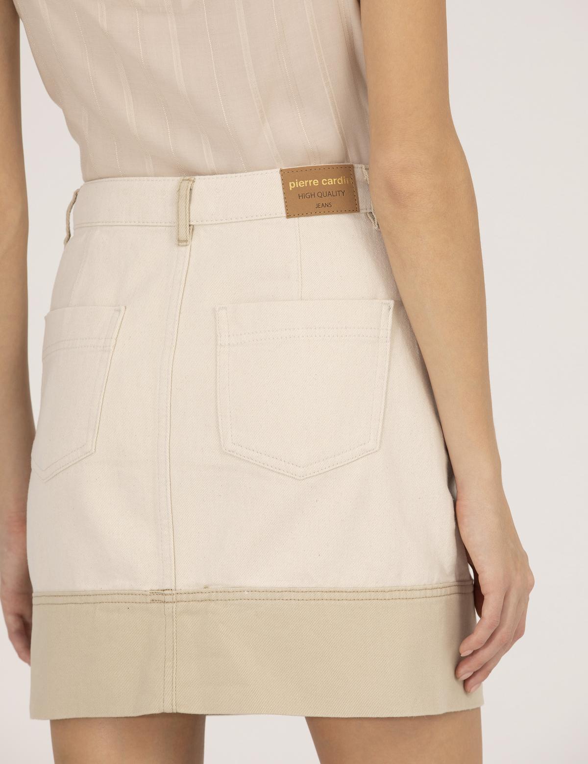 Krem A Kesim Jean Etek - 50267325002