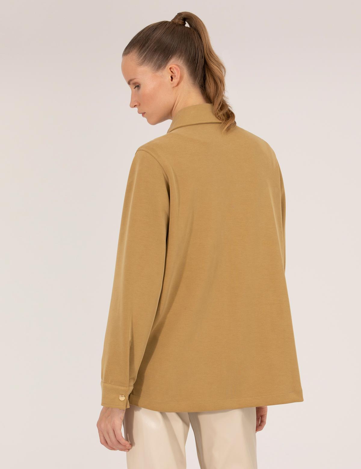 Yeşil Oversize Örme Hırka - 50268505008