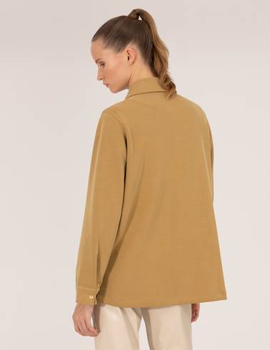 Yeşil Oversize Örme Hırka