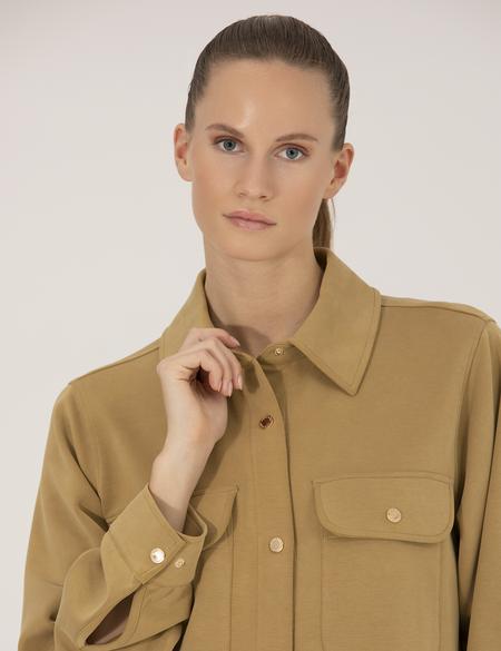 Yeşil Oversize Örme Hırka - 50268505008