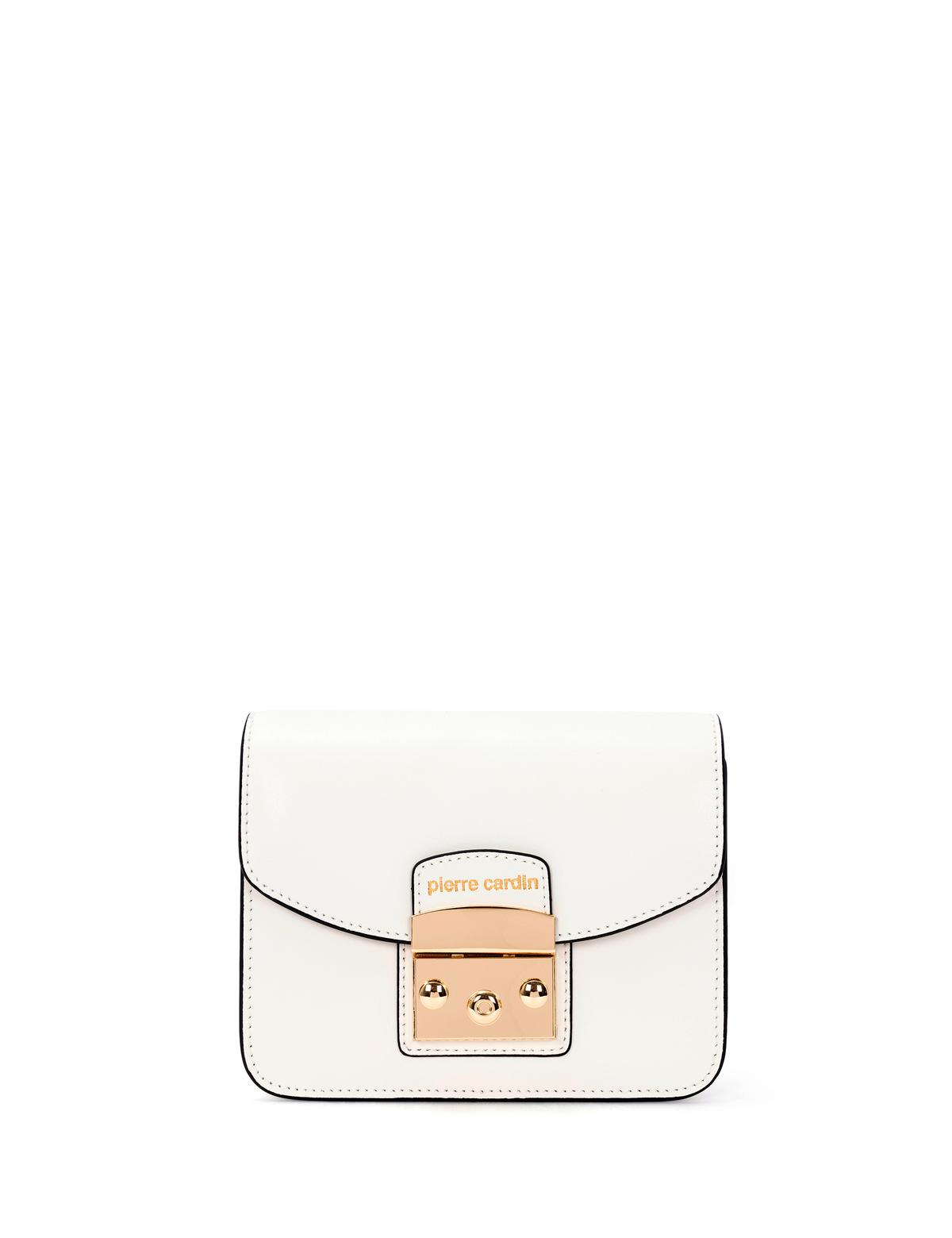 Beyaz Çapraz  Çanta - 50268858002